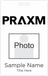 (image for) Praxm Photo ID Vertical badge