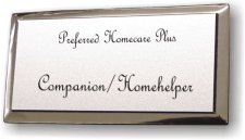 (image for) Preferred Homecare Plus Executive Silver Logo Only Badge