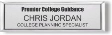 (image for) Premier College Guidance Silver Small Executive Badge