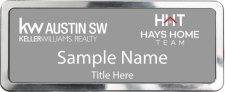 (image for) Hays Home Team Polished Prestige Silver Badge