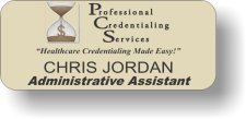 (image for) Professional Credentialing Services Full Color Badge
