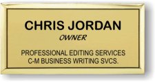 (image for) Professional Editing Services Executive Gold Badge