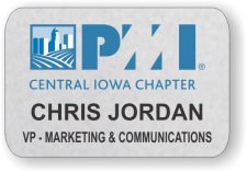(image for) Project Management Institute Central Iowa Chapter Silver Badge