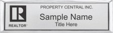 (image for) Property Central Inc. Small Executive Silver Badge