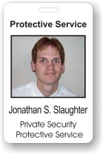 (image for) Protective Services Photo ID Badge