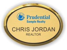 (image for) Prudential Gold Oval Execuive Badge
