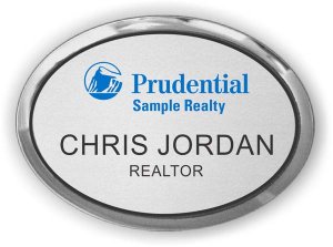 (image for) Prudential Silver Oval Execuive Badge