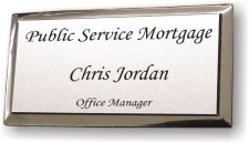 (image for) Public Service Mortgage Text Only Executive Silver Badge