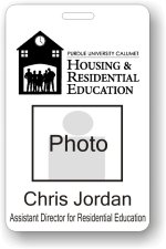 (image for) Purdue University Calumet Housing Photo ID Badge
