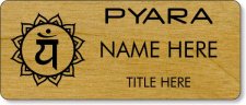 (image for) Pyara Spa and Salon Alder Laser Engraved Badge