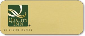 (image for) Quality Inn Gold Logo Only Badge