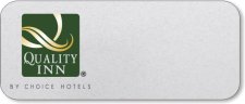 (image for) Quality Inn Silver Logo Only Badge