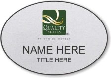 (image for) Quality Suites Silver Oval Badge