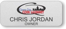 (image for) Queen City Coin Laundry Silver Badge