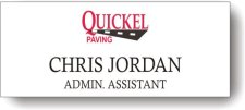 (image for) Quickel Paving White Badge