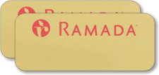 (image for) Ramada Logo A Pack of 25 Gold Logo Only Badges