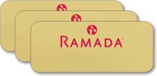 (image for) Ramada Logo B Pack of 25 Gold Logo Only Badges