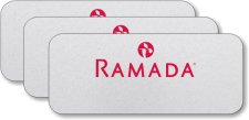 (image for) Ramada Logo B Pack of 25 Silver Logo Only Badges