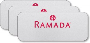 (image for) Ramada Logo B Pack of 25 Silver Logo Only Badges