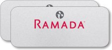 (image for) Ramada Logo C Pack of 25 Silver Logo Only Badges