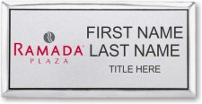 (image for) Ramada Logo E Silver Executive Badge - Stacked Name