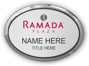 (image for) Ramada Logo E Silver Oval Executive Badge