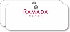 (image for) Ramada Logo E Pack of 25 White Logo Only Badges