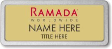 (image for) Ramada Logo G Gold Pebbled Frame Prestige Badge