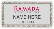 (image for) Ramada Logo G Silver Bling Badge