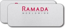 (image for) Ramada Logo G Pack of 25 Silver Logo Only Badges