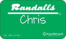 (image for) Randalls Minor Green Badge with Diversity Logo