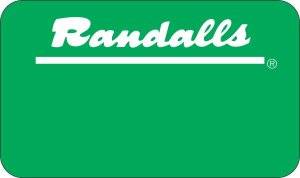 (image for) Randalls Minor Classic Style Green Logo Only Badges (Pack of 25)