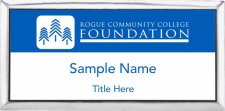 (image for) Rogue Community College Executive Silver Other Badge