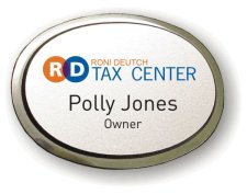(image for) Roni Deutch Tax Center Executive Oval Silver Badge