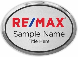 (image for) Remax Silver Oval Executive Badge