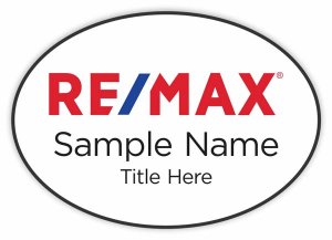 (image for) Remax White Oval Badge