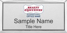 (image for) Realty Executives Color DBA Logo - Executive Silver Badge