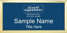 (image for) Realty Executives Platinum DBA Logo - Executive Gold Badge