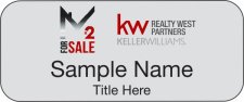(image for) Keller Williams Realty West Partners Standard Silver Badge