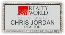 (image for) Realty World Silver Bling Badge