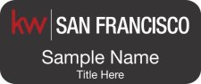 (image for) Keller Williams San Francisco Standard Black Badge