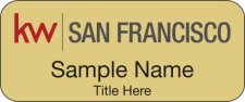 (image for) Keller Williams San Francisco Standard Gold Badge