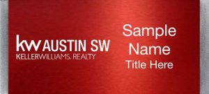 (image for) Keller Williams Austin SW Large Silver Meridian Red Badge