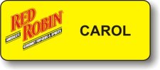 (image for) Red Robin Yellow Badge