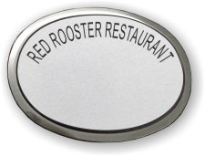 (image for) Red Rooster Restaurant Silver Executive Badge