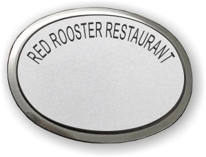 (image for) Red Rooster Restaurant Silver Executive Badge