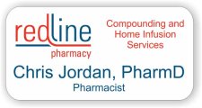 (image for) Redline Pharmacy White Badge