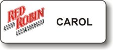 (image for) Red Robin White Badge