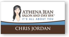 (image for) Reflective Design Full Color Badge (Athena Jean)