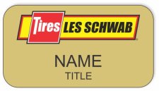 (image for) Les Schwab Gold Badge Round Corners